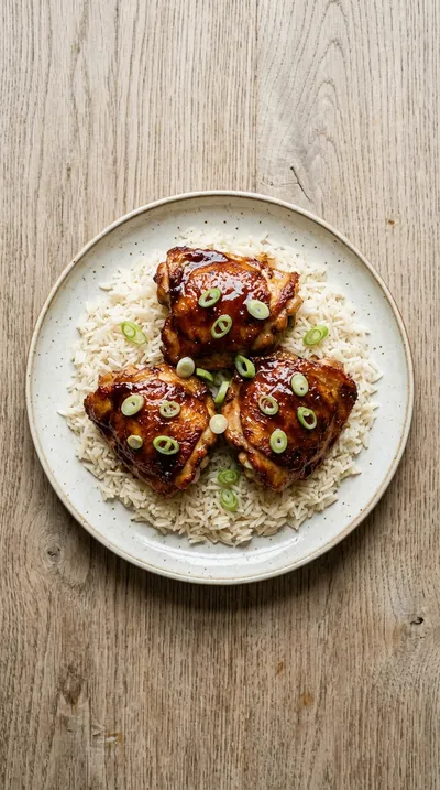 Crispy Hoisin Chicken Thighs Recipe - ingredients preparation