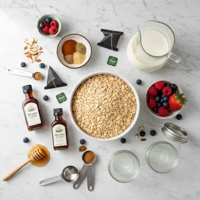 Chai Spiced Overnight Oats Recipe - cooking process