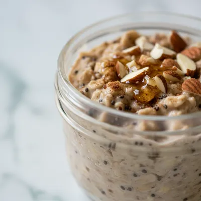 Chai Spiced Overnight Oats Recipe