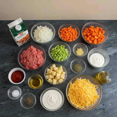 Cheeseburger Soup – Easy Comfort Food Recipe - cooking process