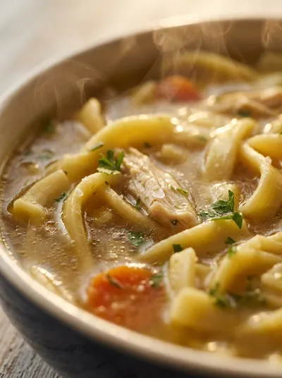 Cozy Homemade Chicken Noodle Soup