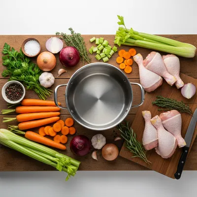 Best Homemade Chicken Soup Recipe - cooking process