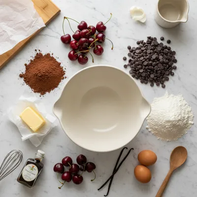 Chocolate Cherry Cookies – The Best Recipe - cooking process