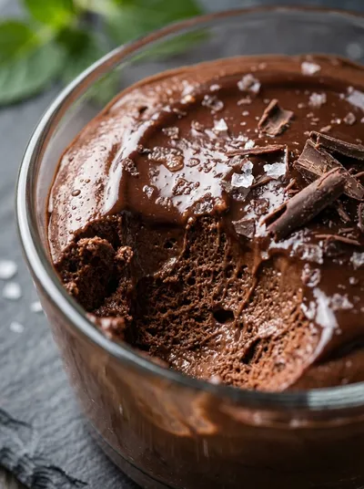 Chocolate Cottage Cheese Mousse