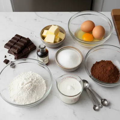 Chocolate Mousse Brownies – Creamy Decadent Dessert - cooking process
