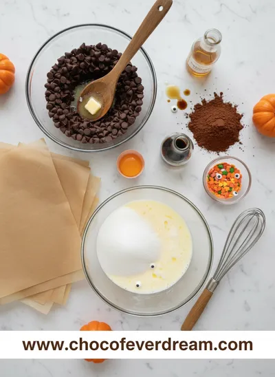 Chocolate Turkeys – Festive Dessert - cooking process