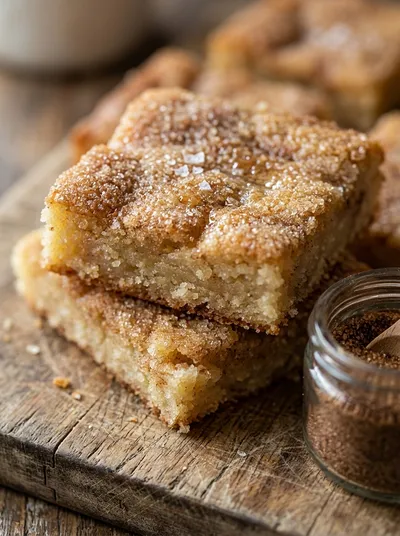 Cinnamon Sugar Blondies – Easy Fall Treat