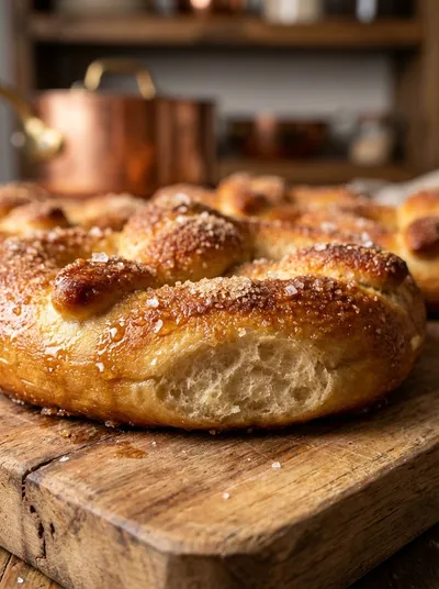 Cinnamon Sugar Soft Pretzels Recipe