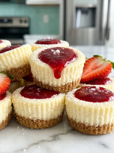 Classic New York Style Mini Cheesecake