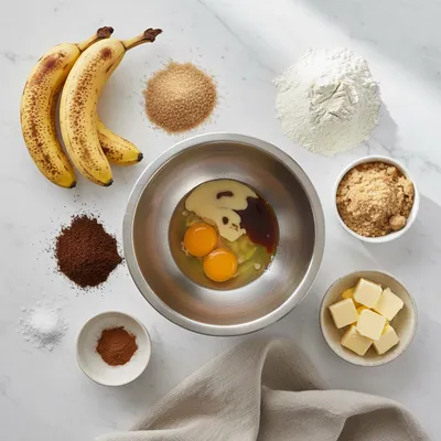 Coffee Cake Banana Bread Recipe - cooking process