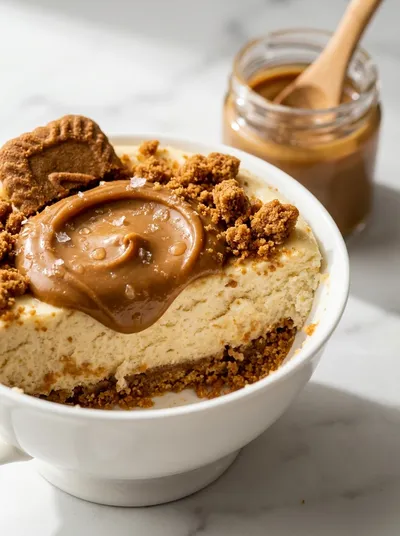 Cookie Butter Cheesecake Cups – Easy Dessert