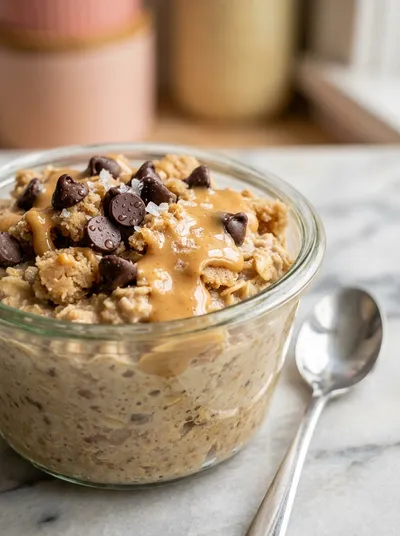 Cookie Dough Overnight Oats – Easy Breakfast