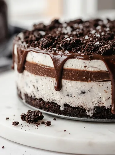 Cookies and Cream Ice Cream Cake