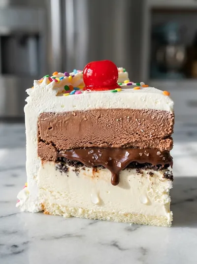 Copycat Dairy Queen Ice Cream Cake