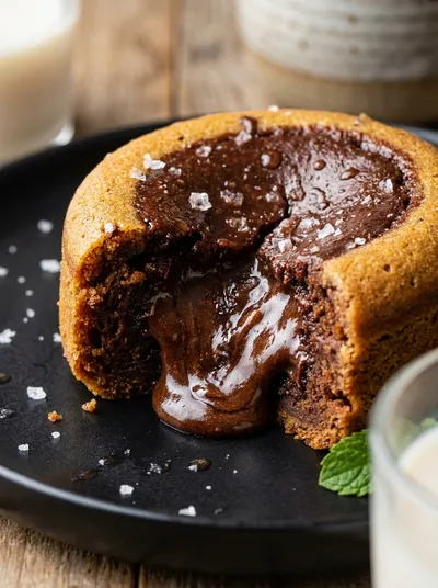 Cottage Cheese Lava Cake – Chocolate Protein Recipe