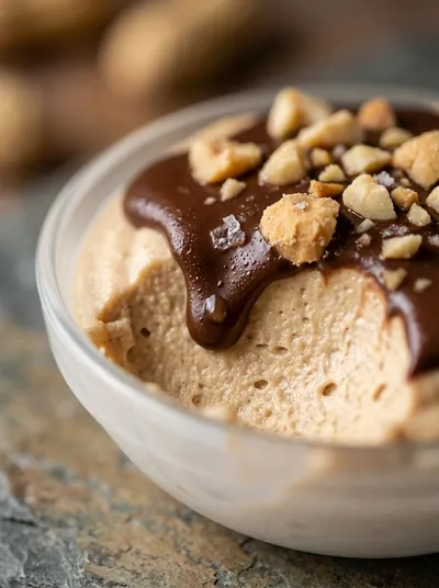 Cottage Cheese Peanut Butter Mousse