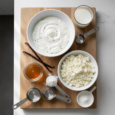 Cottage Cheese Protein Ice Cream - cooking process