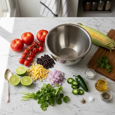Easy Cowboy Caviar Recipe – Flavorful Dip - cooking process