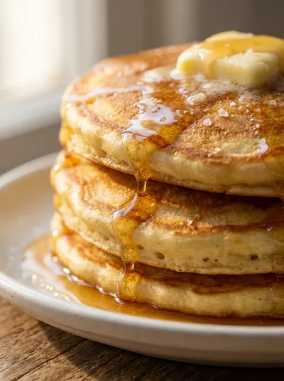 Cracker Barrel Pancakes - Fluffy Breakfast Recipe