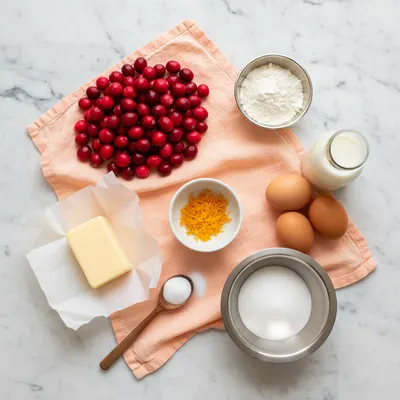 Cranberry Orange Muffins Recipe - cooking process