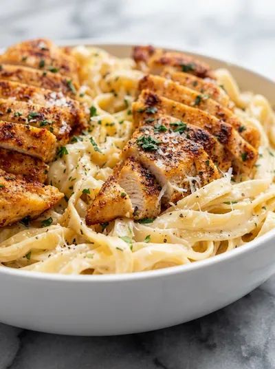 Creamy Chicken Alfredo – Quick & Easy Weeknight Dinner