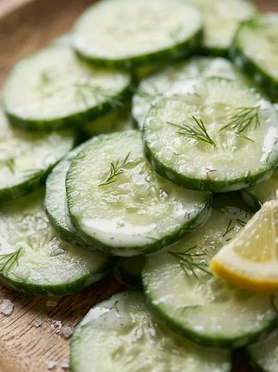 Creamy German Cucumber Salad – Refreshing Summer Side