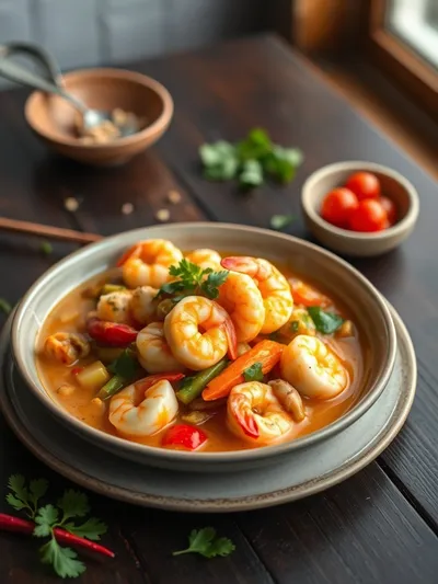 Creamy Seafood Shrimp Chili Recipe