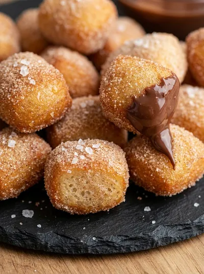 Crispy Air Fryer Churro Bites