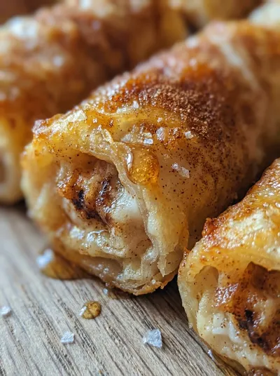 Crispy Keto Cinnamon Cream Cheese Roll Ups