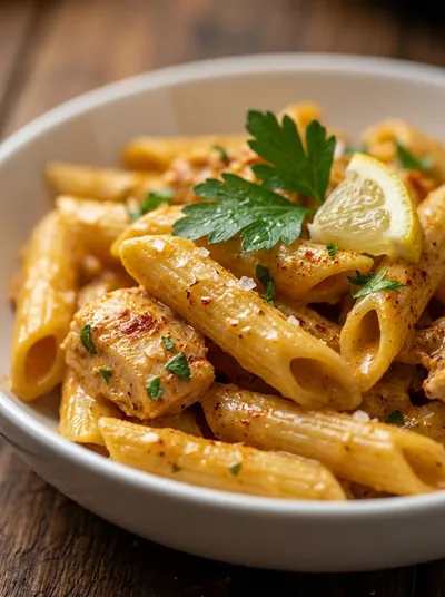 Crock Pot Cajun Chicken Pasta