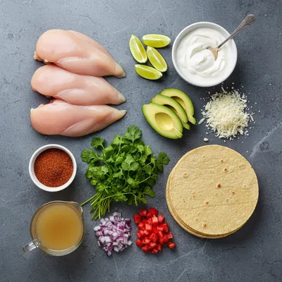 Crockpot Chicken Tacos – Easy Healthy Recipe - cooking process