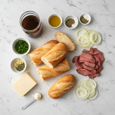 Crockpot French Dip Sandwiches – Easy Quick Recipe - cooking process