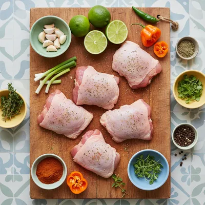 Crockpot Jerk Chicken – Easy Slow Cooker Recipe - cooking process
