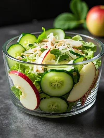 Cucumber Apple Salad Recipe