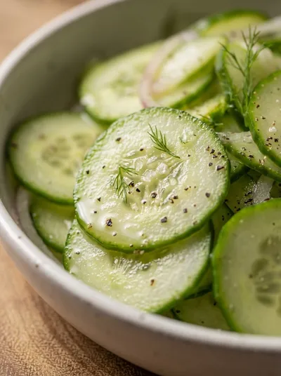 Cucumber Vinegar Salad – Quick & Easy Recipe