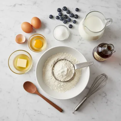 Cyril Lignac Pancakes – Easy Breakfast Recipe - cooking process