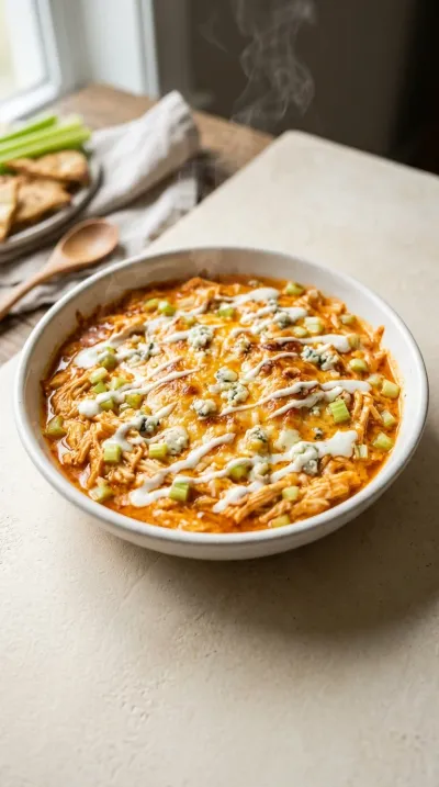 Buffalo Chicken Dip – Easy & Healthy High‑Protein Recipe
