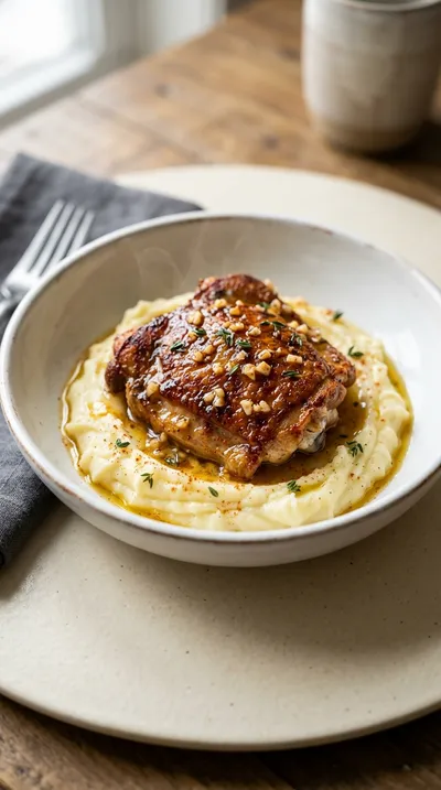 Garlic Butter Chicken Thighs – Easy Dinner Recipe