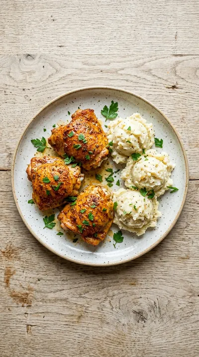 Old Bay Chicken Thighs – Delicious & Easy - cooking process