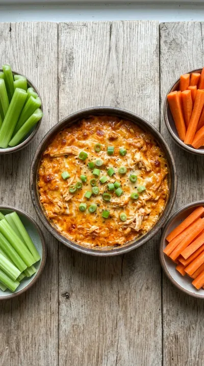 Buffalo Chicken Dip – Best Easy Party Recipe - cooking process