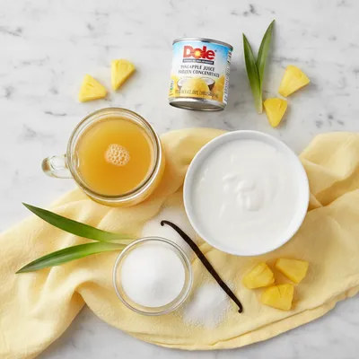 Easy Dole Whip Ice Cream - cooking process