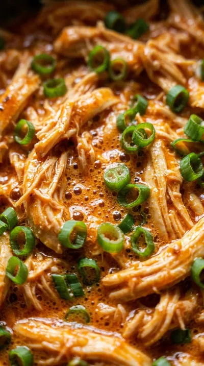 Buffalo Chicken Dip - Crock Pot Recipe - ingredients preparation