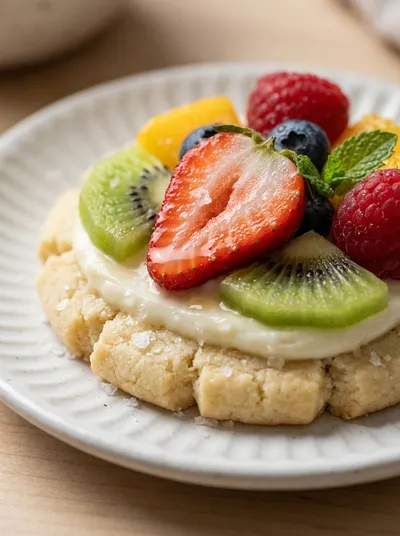 Easy Fruit Pizza Cookies