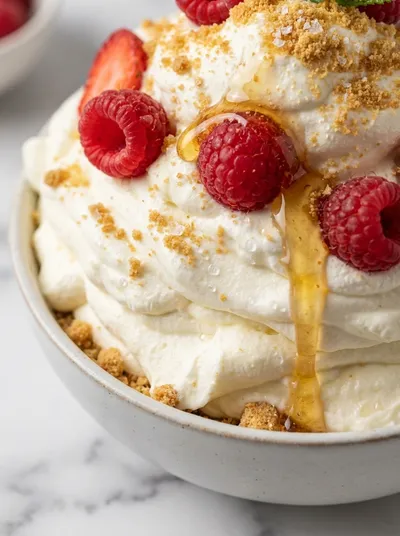 Easy No-Bake High Protein Cheesecake Fluff