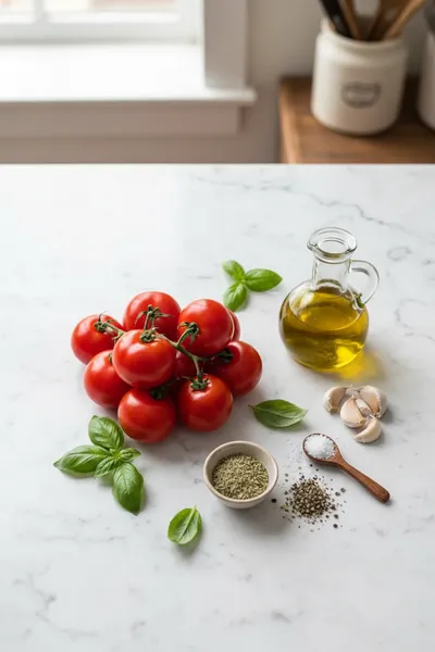 Easy No-Cook Neapolitan San Marzano Pizza Sauce - cooking process