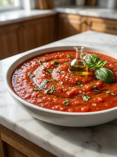Easy No-Cook Neapolitan San Marzano Pizza Sauce