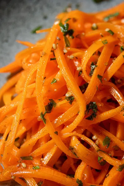 Classic Carrot Summer Salad - cooking process