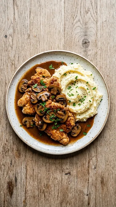Super Easy Chicken Marsala Recipe - ingredients preparation