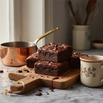 Eggless Brownies – Easy, Moist, No‑Egg Treat
