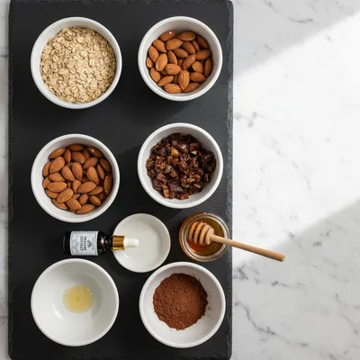 Energy Balls – Healthy No-Bake Snack - cooking process